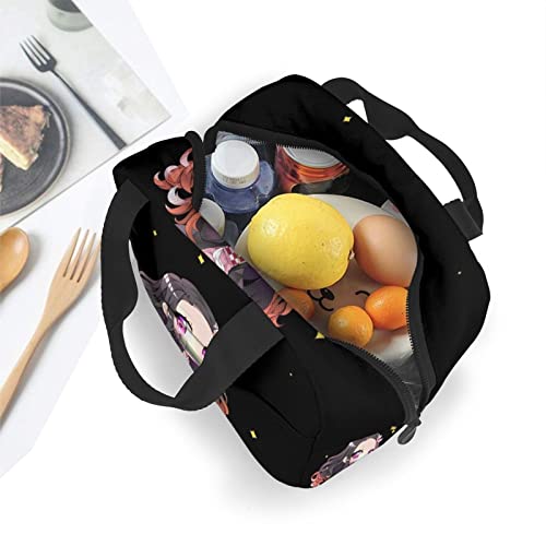 Ltzyls Anime Lunch Bag Tote Meal Bag Reusable Insulated Portable Anime Lunch Box For Women Mens Boy Girl Work Picnic 1-One Size #TOP4
