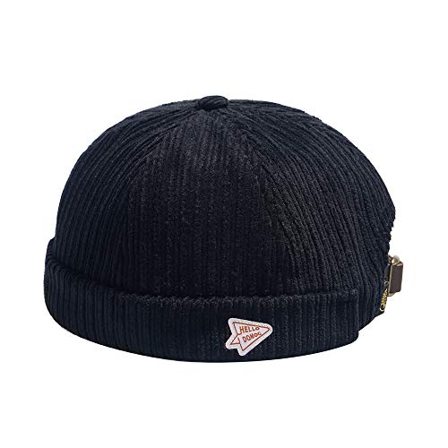 Image of jerague Beanie Hat for Men Women Brimless Cuffed Hat Skullcap Watch Cap Adjustable