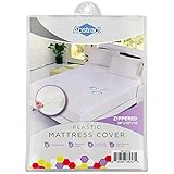 Abstract Waterproof Mattress Cover – 39 x 75 x 10” for Twin Sized and Bunk Beds – Heavy Duty...