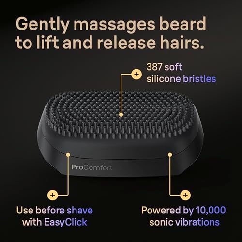 Braun Series 9 PRO+ Electric Shaver for Men, Wet & Dry Foil Razor, 6-in-1 SmartCare Clean & Charge Center, Built-in Precision ProTrimmer, ProComfort Attachment, Travel Case, Silver 9697cc — view 9