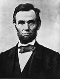 Fabulous Affiche Poster Abraham Lincoln Etats Unis President Photo Ancienne