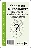Kennst du Deutschland?: Kartenspiel: Bundesländer, Städte, Flüsse, Gebirge. 3./4. Klasse