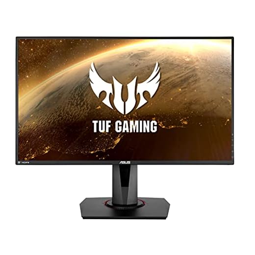 Asus TUF Gaming VG279QM - Monitor gaming de 27" FullHD (1920x1080, Fast IPS, 280Hz, 1ms (GTG), 16:9, ELMB SYNC, G-SYNC Compatible, HDR 400, USB, DisplayPort, HDMI) Negro