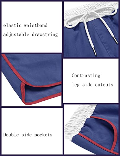 Coofandy Men's Swim Trunks Shorts Fashion Boyshorts Swimwear Square Leg Pocket #TOP3