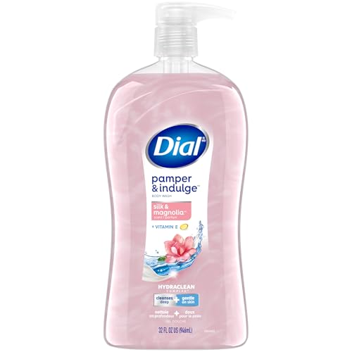 Dial Body Wash, Pamper & Indulge, Silk & Magnolia, 32 fl oz