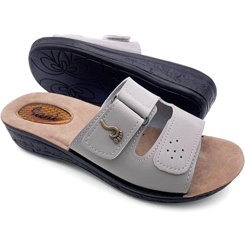 Sandale Sani' Scityvelcro femme soulage les pieds sensibles pour marcher