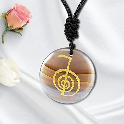 Aosekaa Colar Clássico Pingente Cho Elegante Pingente Charme Símbolo Ornamento Talismã Pingente para