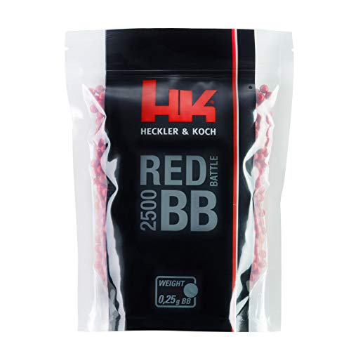 Umarex Heckler & Koch HK Battle Red Airsoft BBs - 0.25g 2500no
