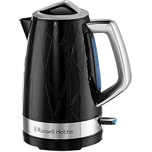 Russell Hobbs 28081 Structure Electric Kettle – Contemporary Design Cordless Kettle with Fast Boil and Boil Dry…