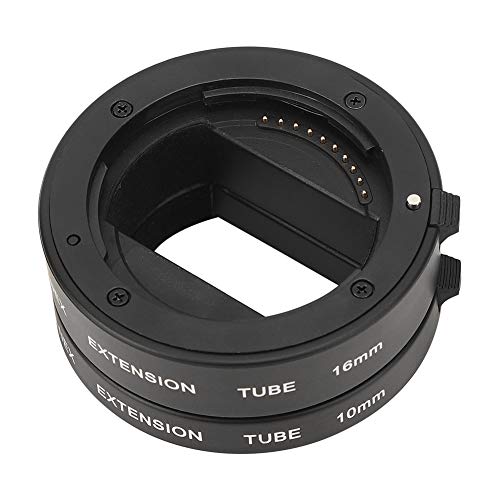 Yuanjs Camera Extension Tube,10Mm+16Mm Macro Adapter Ring Automatic Focusing Extension Tube For Sony Nex E Mount Camera #TOP6