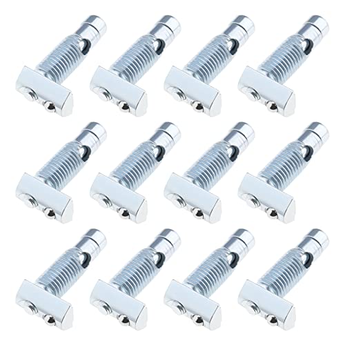 12 stk Automatische Steckverbinder Aluminiumprofile der Serie 4040 Nut 8 Karbonstahlmuttern Ersatzformverbinder Splitter