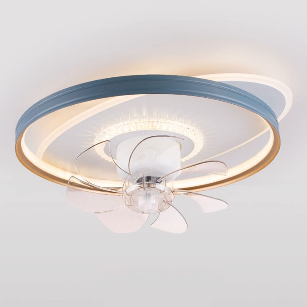 Ventilateur de plafond avec lumières LED 88W et télécommande à 6 vitesses