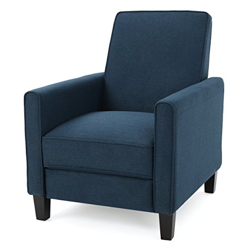 Sillón Club Reclinable Azul Marino miniatura 1