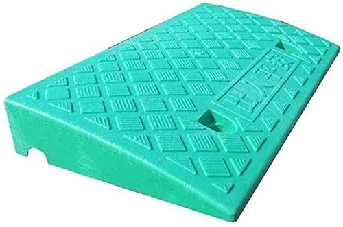 Rampe de trottoir de 7 à 13,5 cm en plastique coloré pour fauteuil