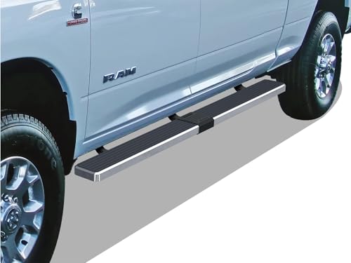 Estribos de Acero Inoxidable 96 in para Dodge Ram miniatura 4