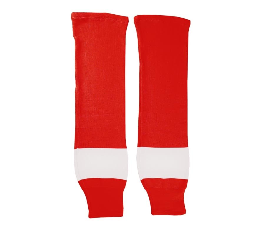 Sher-wood Schanner Eishockey Stutzen Detroit Chaussettes de Hockey Mixte Enfant