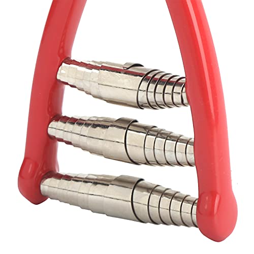 Ausla Schläger-Startklemme, Bespannungsklemme, Aluminium-Breitkopf-3-Feder-Gewindewerkzeug mit Tennis-Badminton-Schlägerzubehör