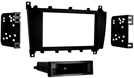 Metra 99-8721B Double or Single Din with Pocket Installation Kit for Mercedes-Benz Vehicles (Black) image 2