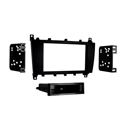 Kit d'installation Metra 99-8721B pour autoradio double ou simple DIN Mercedes-Benz noir