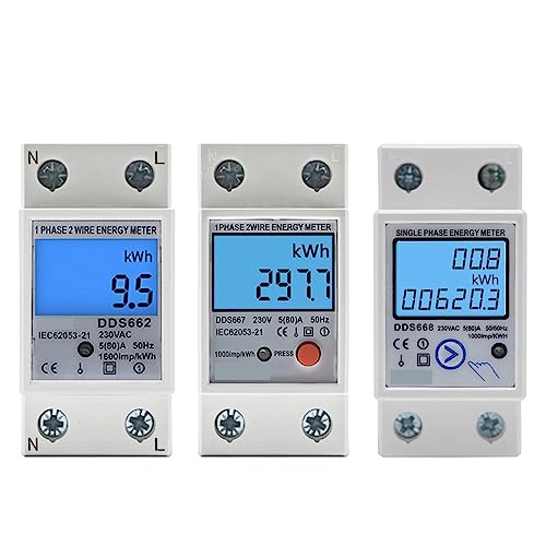 Mesure du KWh par ce wattmètre LCD avec bouton de réinitialisation - 3