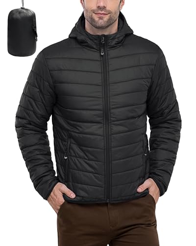 33000ft-Mens-Lightweight-Packable-Insulated-Puffer-Winter-Jacket-with-Hood-Water-Resistant-Down-Alternative-Puffy-Coat