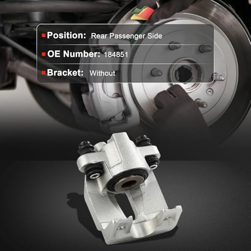 Image of cciyu Rear Right Brake Caliper Assembly 184851 For Ford For Crown Victoria /For Grand Marquis,For Lincoln For Town Car,For Mercury For Grand Marquis /For Marauder