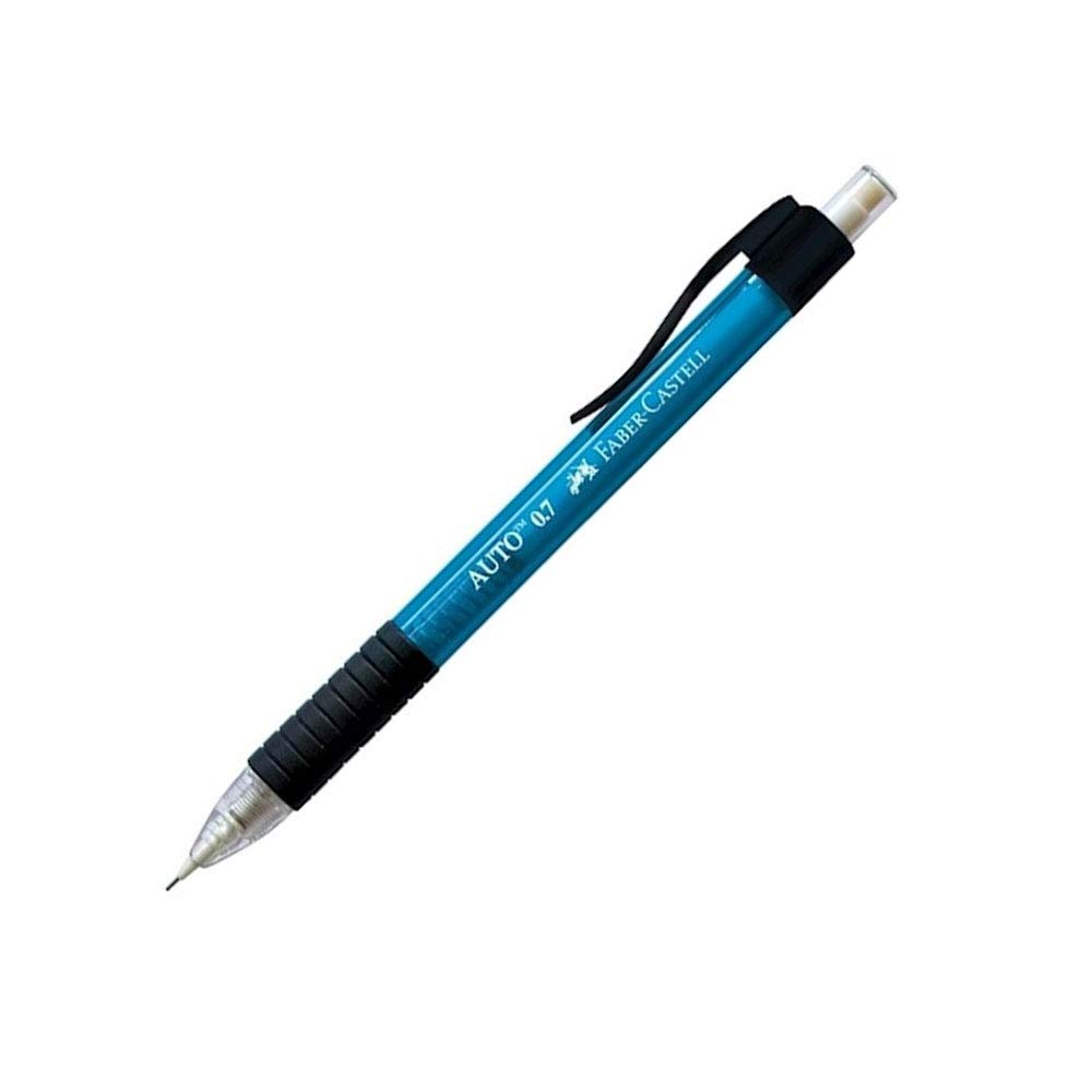 Faber-Castell PL133807 Grip Matic - Portaminas automático, punta de 0,5 mm, color hielo/amarillo