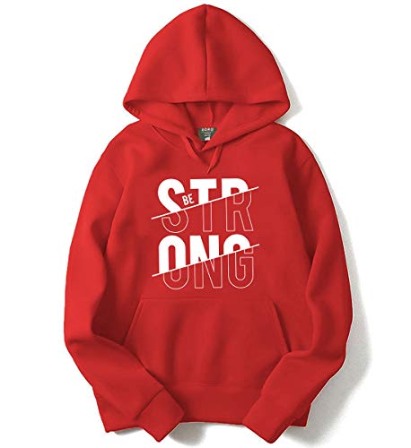 Image of ADRO Men's Cotton Hooded Neck Sweatshirt