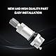 Attisfiera Reifendruckmonitor für 207 307 407 C4 C5 Mondeo 4-teilig Silber Reparatursatz Reifendruckventil, TPMS Ventil Reparatur