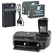 Produktbild DSTE BG-E18 Batteriegriff + 2x LP-E17 Batterie + USB Ladegerät für Canon EOS M3 750D 760D Rebel T6i T6s 8000D Kiss X8i