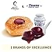 Tesoro Fabbri Wild Cherry Filling Gift Tin by Pasticceria Matilde Vicenzi, Cherry Cream Filled Puff Pastry Patisserie, Kosher Dairy, Made in Italy, 12.7oz (360g)