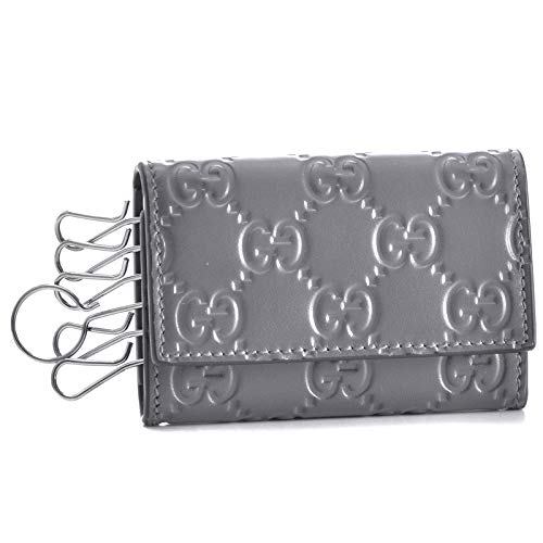 [グッチ] メンズ キーケース MELANGE PLATINUM 138093-CWC1R [並行輸入品]