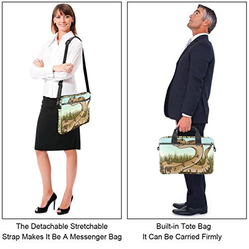 Pochette ordinateur portable 13-14.5" pour le bureau et les cafés - 4