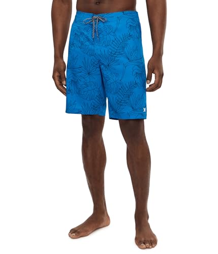 Hurley Mens Denia E-Boardshorts Blue Heroic X-Large