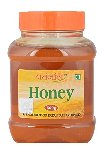 Image of Patanjali Honey - Pure, 500g Bottle