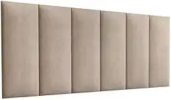 Cabeceira Cama Box Casal 140x45 Bege Ane