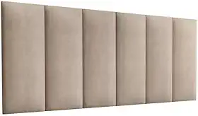 Cabeceira Cama Box Casal 140x45 Bege Ane
