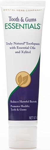 Dental Herb Company - Essentials - Pasta de dientes sin flúor, protección bucal completa (4 onzas)