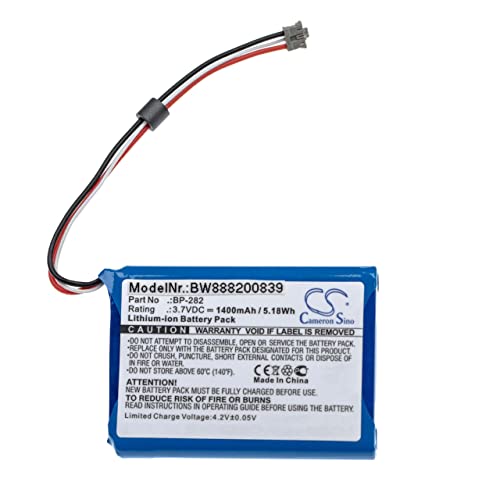 vhbw Akku kompatibel mit Icom IC-M25 Funkgerät, Walkie Talkie (1400 mAh, 3,7 V, Li-Ion)