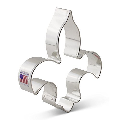 Cortador de biscoito Ann Clark Fleur de Lis, 12 cm
