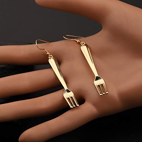 MAOFAED Chef Gift Fork Earrings - Baker's Jewelry Cooking Lover's Gift4