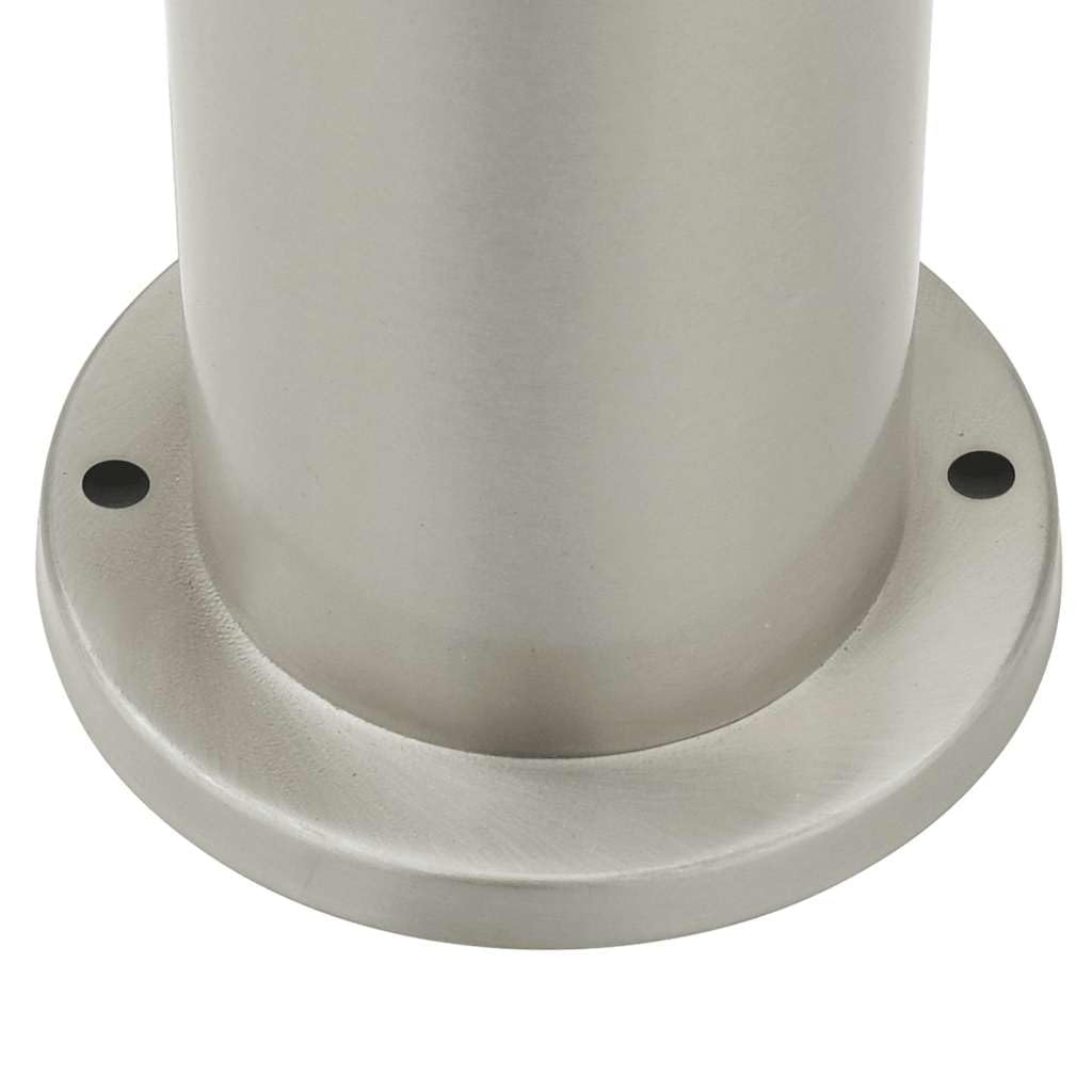 Lampa słupkowa ze stali nierdzewnej ze zintegrowanym gniazdkiem o wysokości 50 cm, stopień ochrony IP44, do użytku na zewnątrz, taras, ścieżki ogrodowe, oświetlenie i oświetlenie