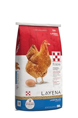 Purina, Layena Pellets, Chicken Feed for Laying Hens, 50 lbs