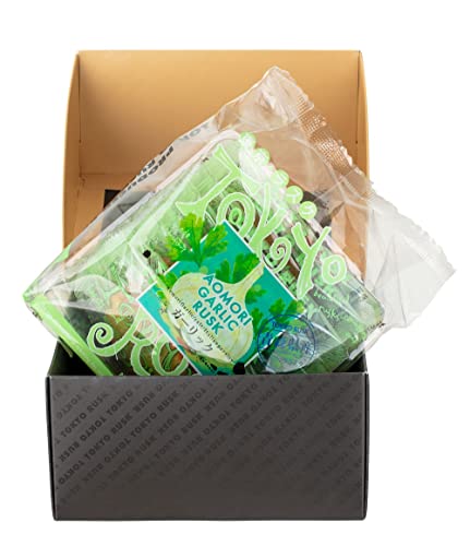 東京ラスク 青森県産ガーリック 8枚入 ギフトボックス ビールやワインによく合う大人のおつまみ こくのあるバターとガーリック風味 贈り物 ギフト プレゼント