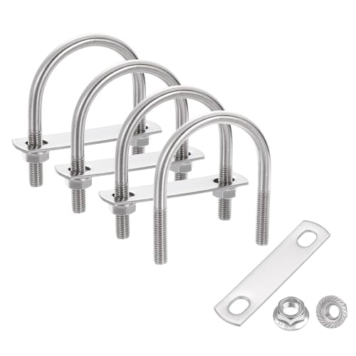 uxcell 4Zbg 2C` Ci[ChEhU{g 3-1/16C` 304XeXX`[ U{g tWZpibgt g[[pt[v[g ԗp (51mm x 78.6mm)