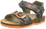 Geox Bébé Garçon B Sandal Chalki Boy Sandales, Military/Orange, 23 EU