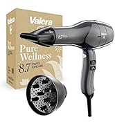 Valera, Swiss Ioncare 8.7, Professional and Silent Hairdryer with Diffuser for Curly Hair, Ionic ...
