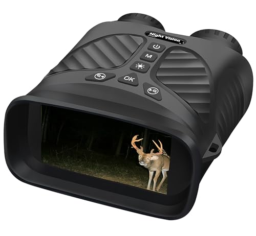 Binoculares digitales con visión nocturna y grabación de video miniatura 1