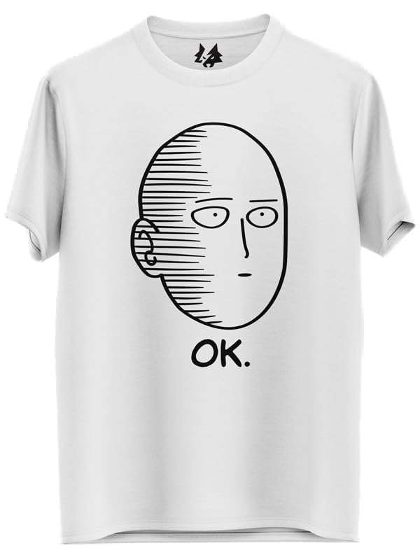 GenericOk. - Saitama - T-Shirt - White