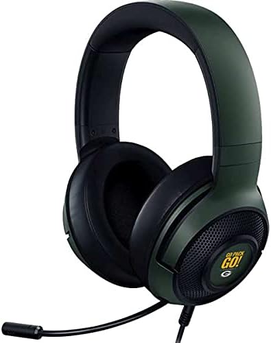 Skinit Decal Skin Compatible with Razer Kraken X Gaming Headset - Officially Licensed NFL Green Bay Packers Team Motto Design